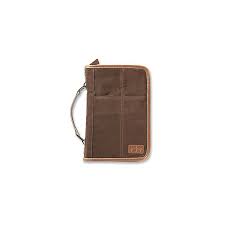 Bible Cover, Aviator Brown, Suede, XL
