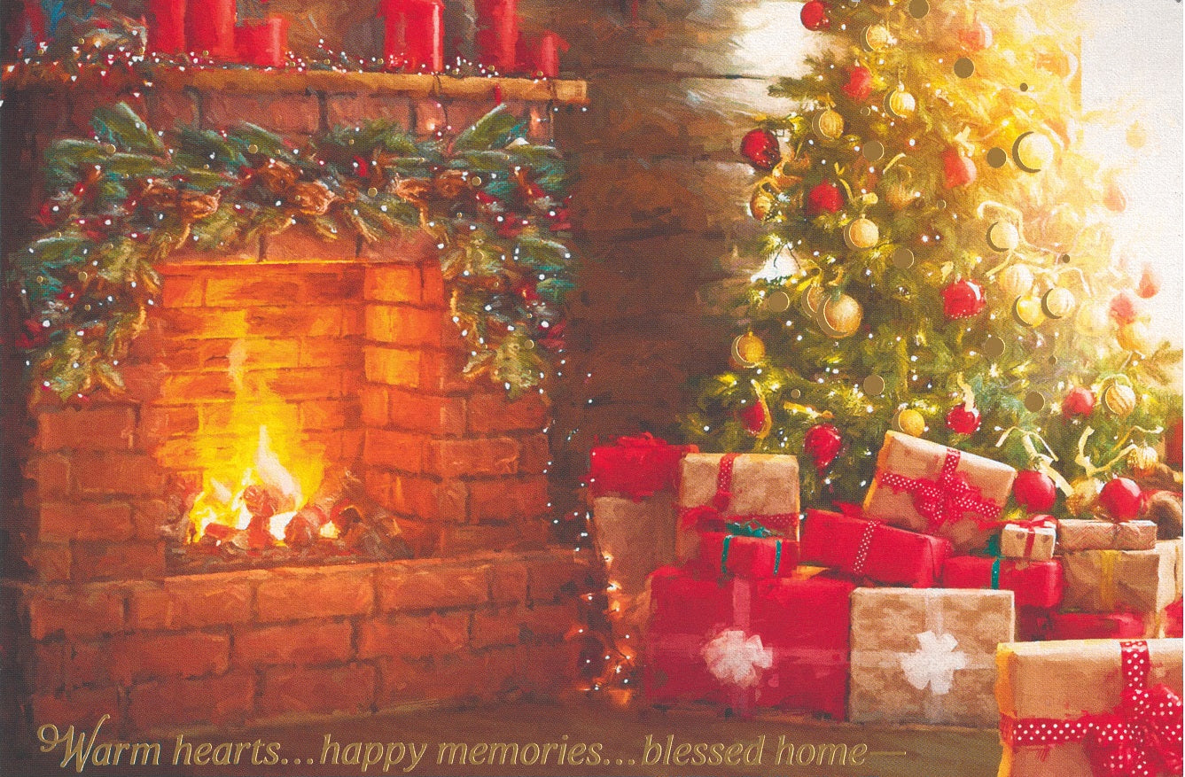 DaySpring Warm Hearts-18 Boxed, KJV Christmas Cards, Multi 081983686634