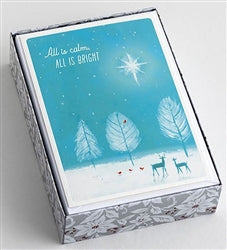 Card-Boxed-All Is Calm-Psalm 46:10 81983686641