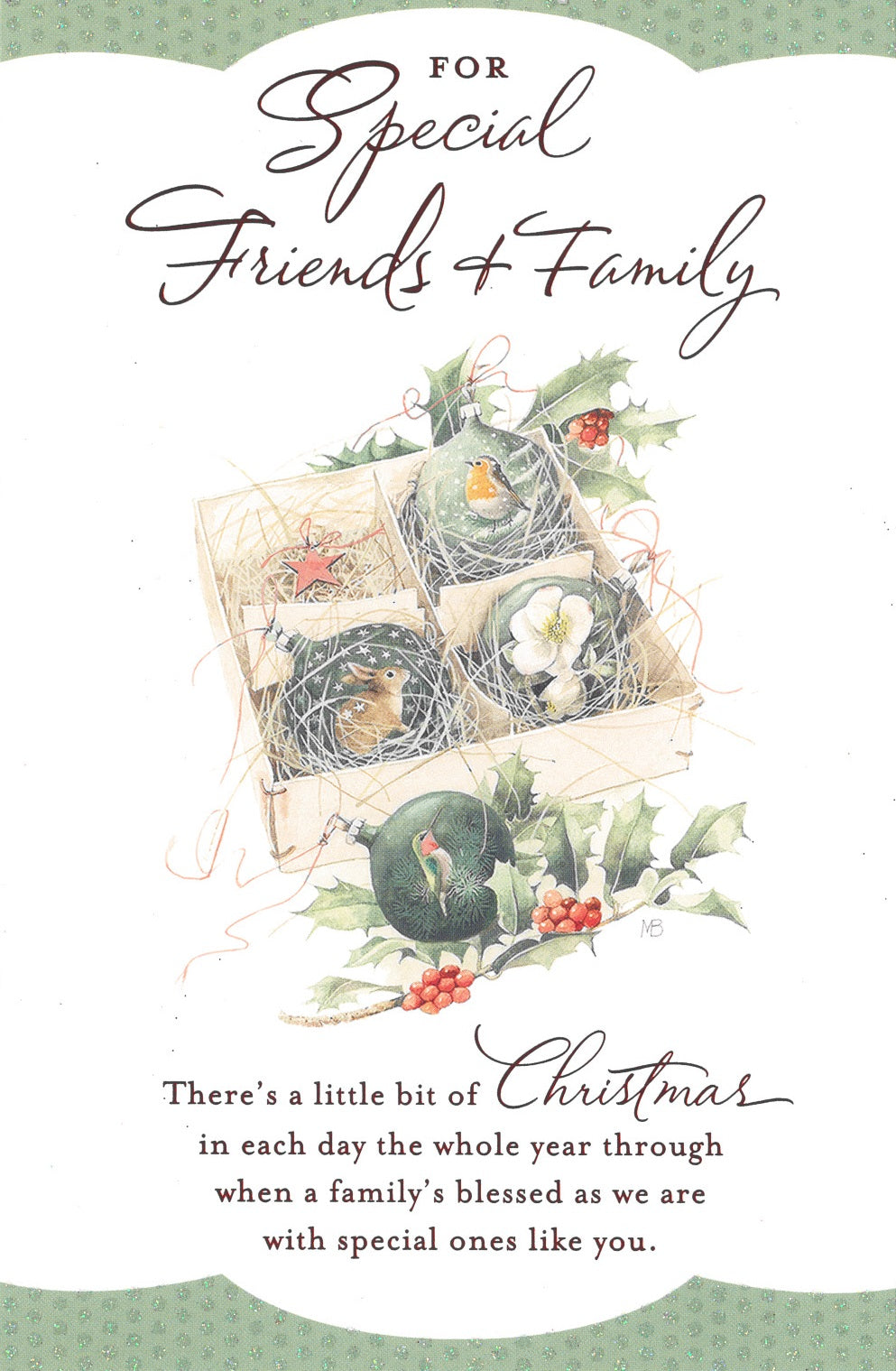 Dayspring A Little Bit of Christmas - 18 Christmas Premium Boxed Cards, Multi, 5 1/16" x 7 3/4" 81983686986