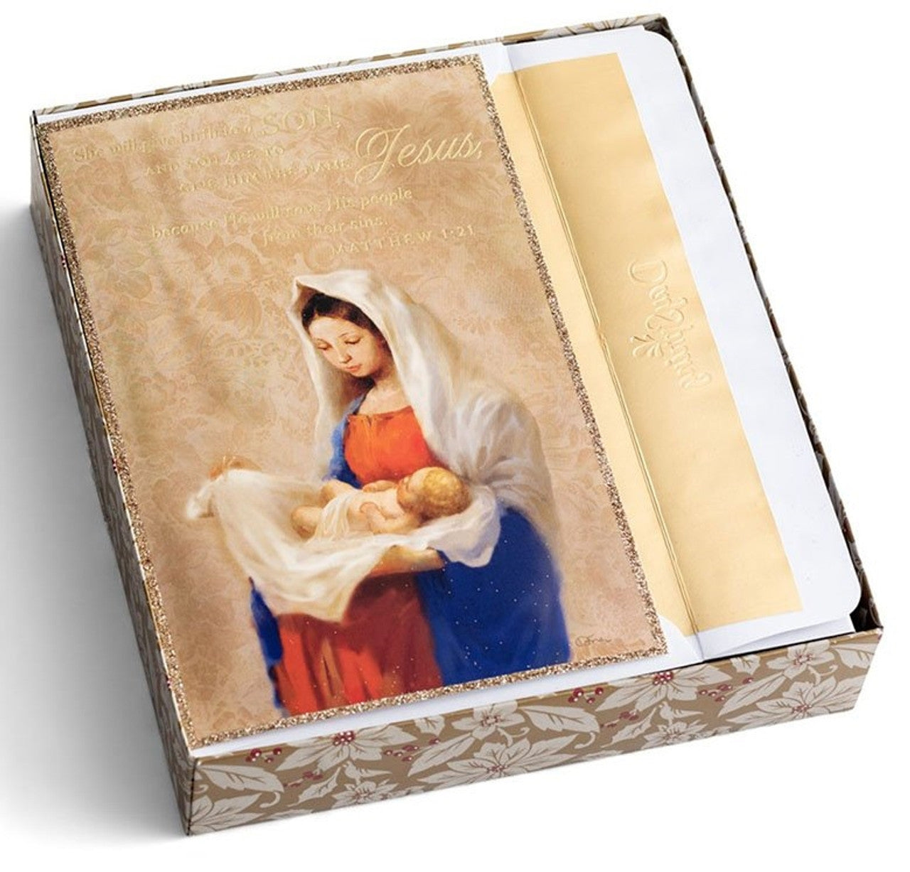 DaySpring - She Will Give Birth To A Son - 18 Inspirational Christmas Boxed Cards, NIV (J3380) 81983721298