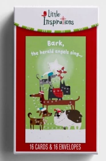 DaySpring Little Inspirations - Paw-Some Christmas - 16 Christmas Boxed Cards and Envelopes, NLT 81983762536