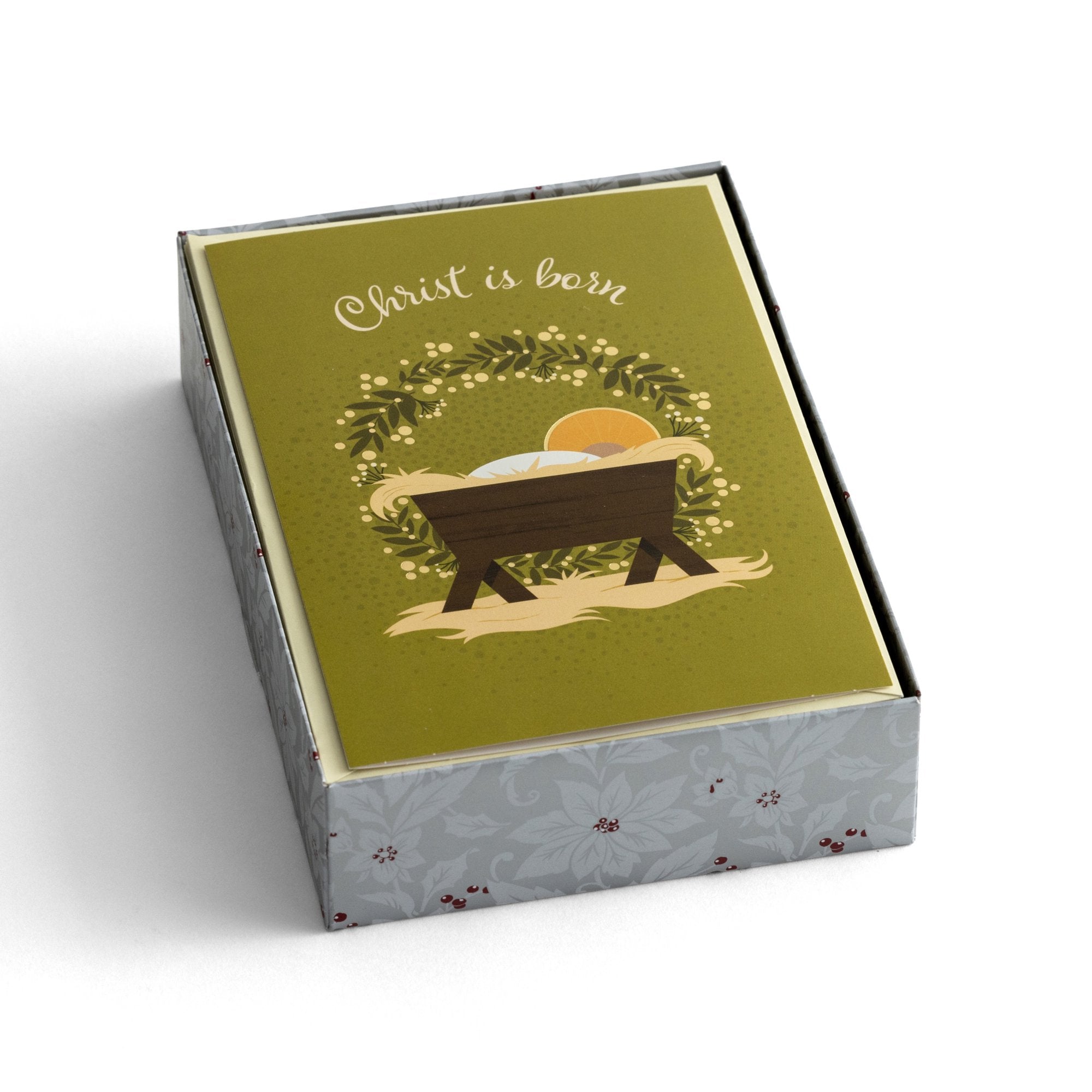 Boxed Cards - Christ is Born (pkg 18) 81983762581