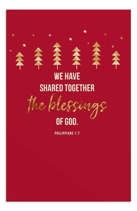 DaySpring - Blessings of God - 18 Christmas Boxed Cards & Envelopes, NIV (J8849) 81983762604
