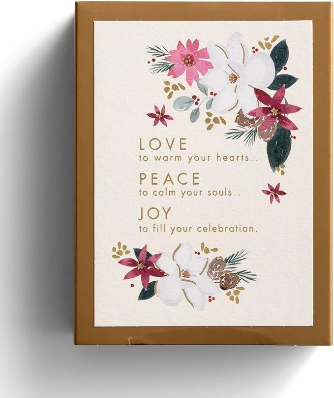 DaySpring Studio 71 - Love, Peace, and Joy - Blessed - 18 Christmas Match Box Cards and Envelopes 81983762611