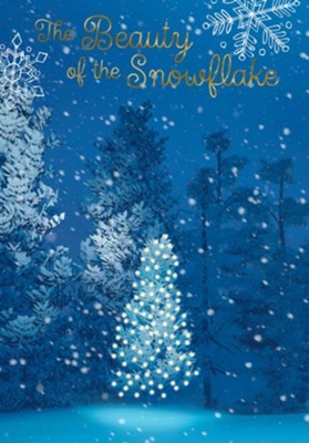 DaySpring The Beauty of the Snowflake - Premium 5-Pannel Christmas Cards - 18 Christmas Boxed Cards & Envelopes, NIV 81983762673