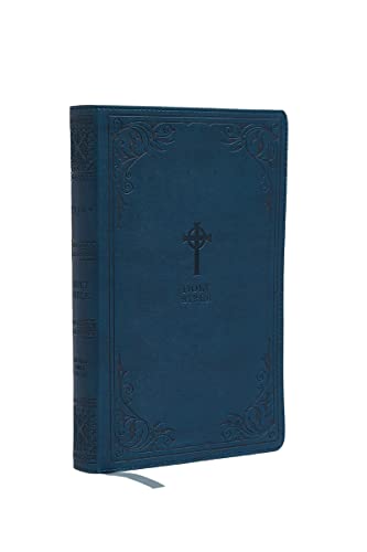 NRSV Catholic Bible Gift Edition Leathersoft Teal Comfort Print 9780785230410