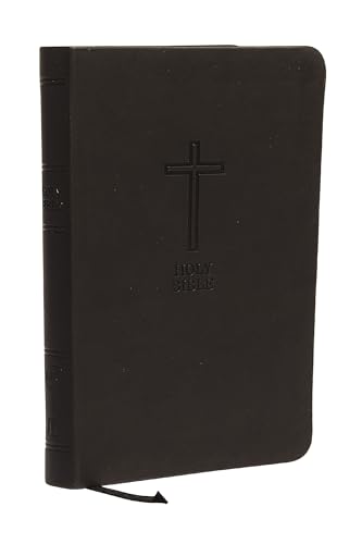 KJV Value Thinline Bible Compact Leathersoft Black Red Letter Edition Comfort Print 9780718098032