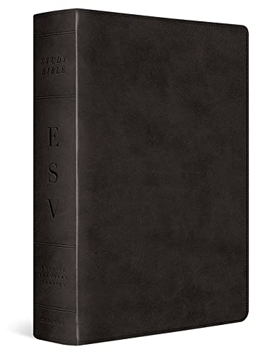 ESV Study Bible, Large Print (TruTone, Black) 9781433568800