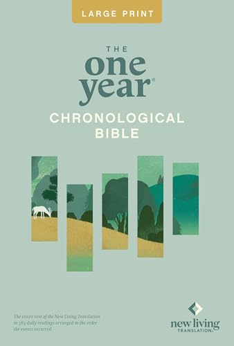 NLT The One Year Chronological Bible, Premium Slimline Large Print (Softcover) 9781414337678