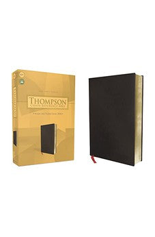 KJV Thompson Chain-Reference Bible, Bonded Leather, Black, Red Letter 9780310459927