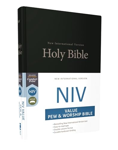 NIV Value Pew and Worship Bible Hardcover Black 9780310446200
