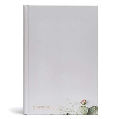 CSB (in)courage Devotional Bible Gray Hardcover 9781462785032
