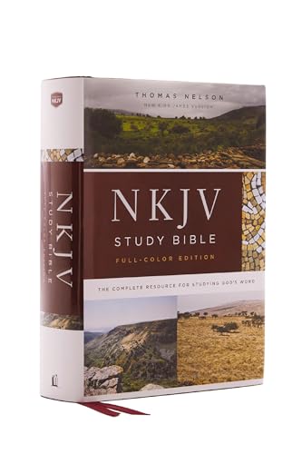 NKJV Study Bible Hardcover Full-Color Comfort Print 9780785220626