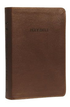 NKJV Foundation Study Bible Imitation Leather Brown 9780718035686
