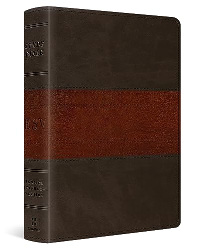 ESV Study Bible, Personal Size (TruTone, Forest/Tan, Trail Design) 9781433588556