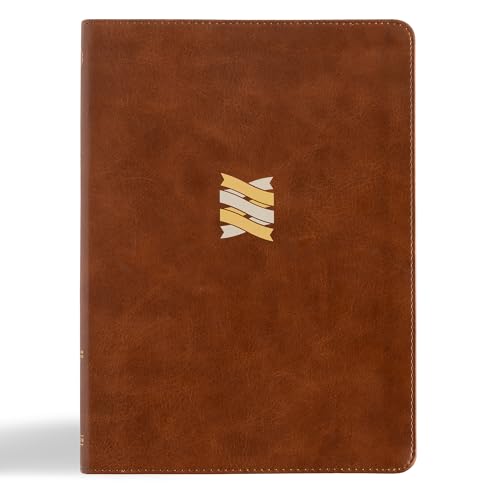 CSB Connecting Scripture New Testament, Brown LeatherTouch, Black Letter, Single-Column, Expanded Cross-Reference System, Color-Coded Text, Book Introductions, Study Notes, Articles, Charts 9798384533207