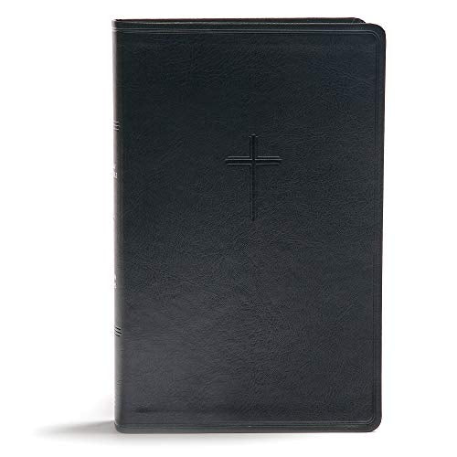 CSB Everyday Study Bible Black LeatherTouch 9781462796953