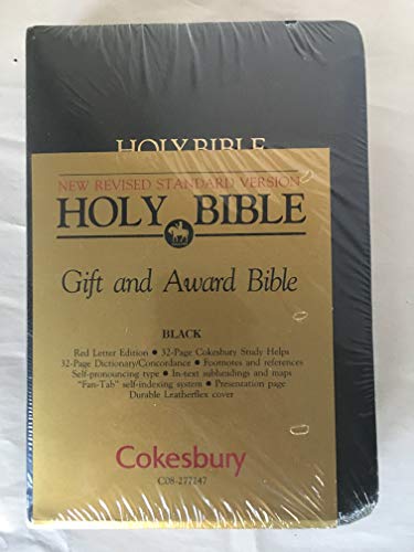 NRSV  Gift and Award Bible Cokesbury: Black Simulated Leather, Red Letter 9780687643288