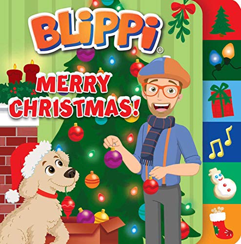 Blippi: Merry Christmas (Board Books with Tabs) 9780794445638