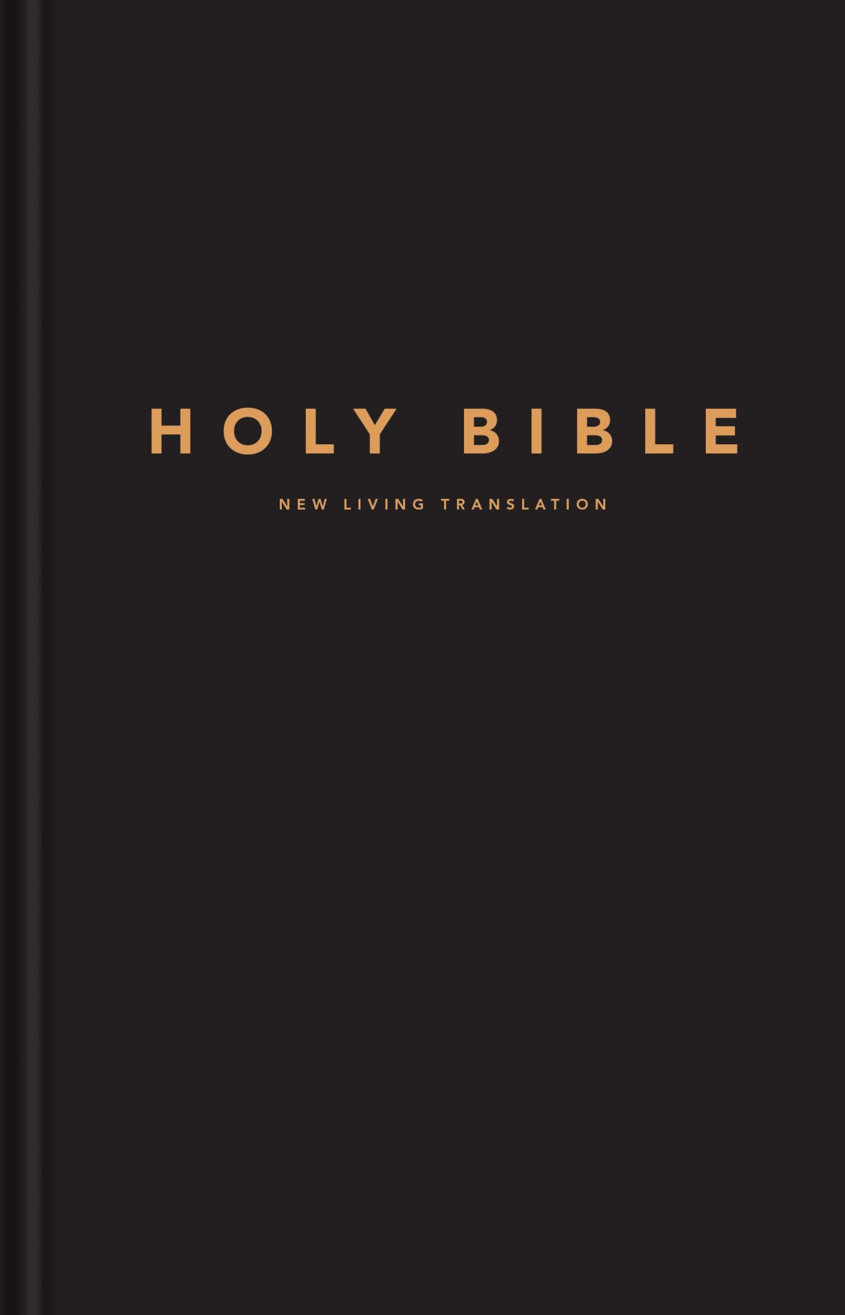 NLT Large Print Pew Bible (Hardcover, Black) 9781496489548