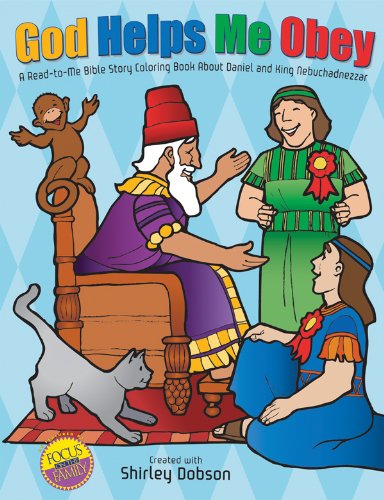 God Helps Me Obey Coloring Book