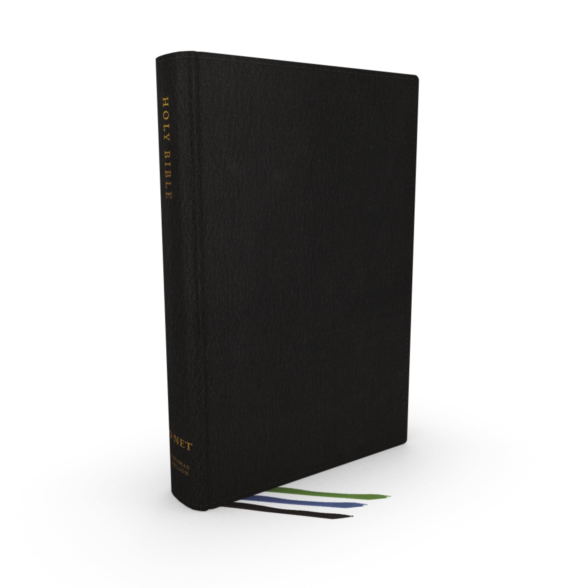 NET Bible Thinline Large Print, Genuine Leather, Black, Comfort Print 9780785253501