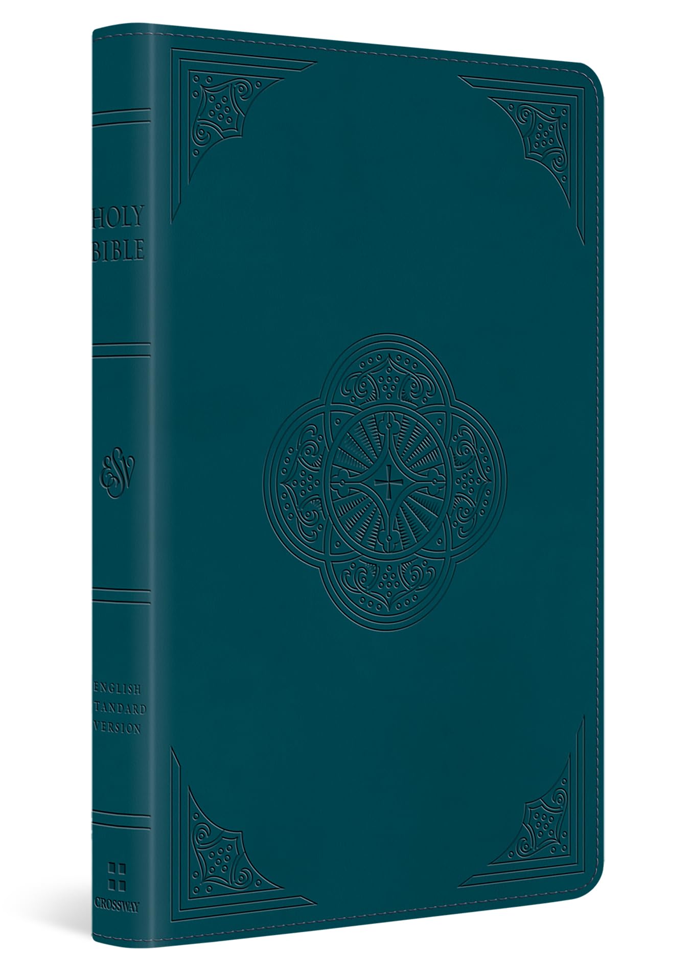 ESV Thinline Bible (TruTone, Deep Teal, Rotunda Design)