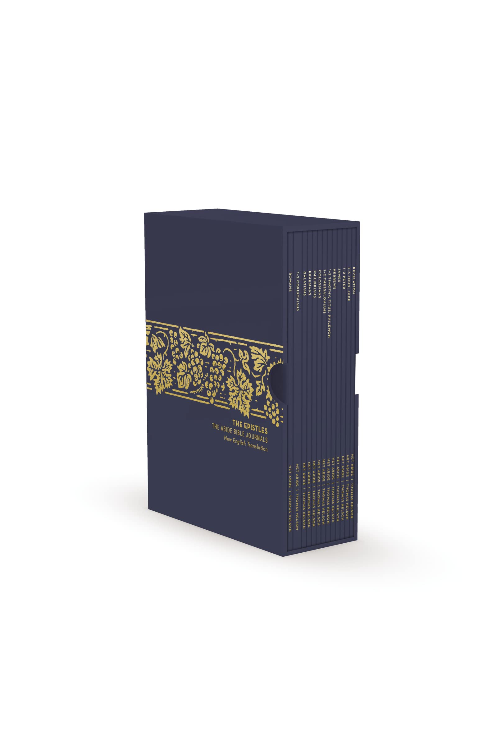 The Epistles and Revelation: NET Abide Bible Journals Box Set, Comfort Print: Holy Bible 9780785237358