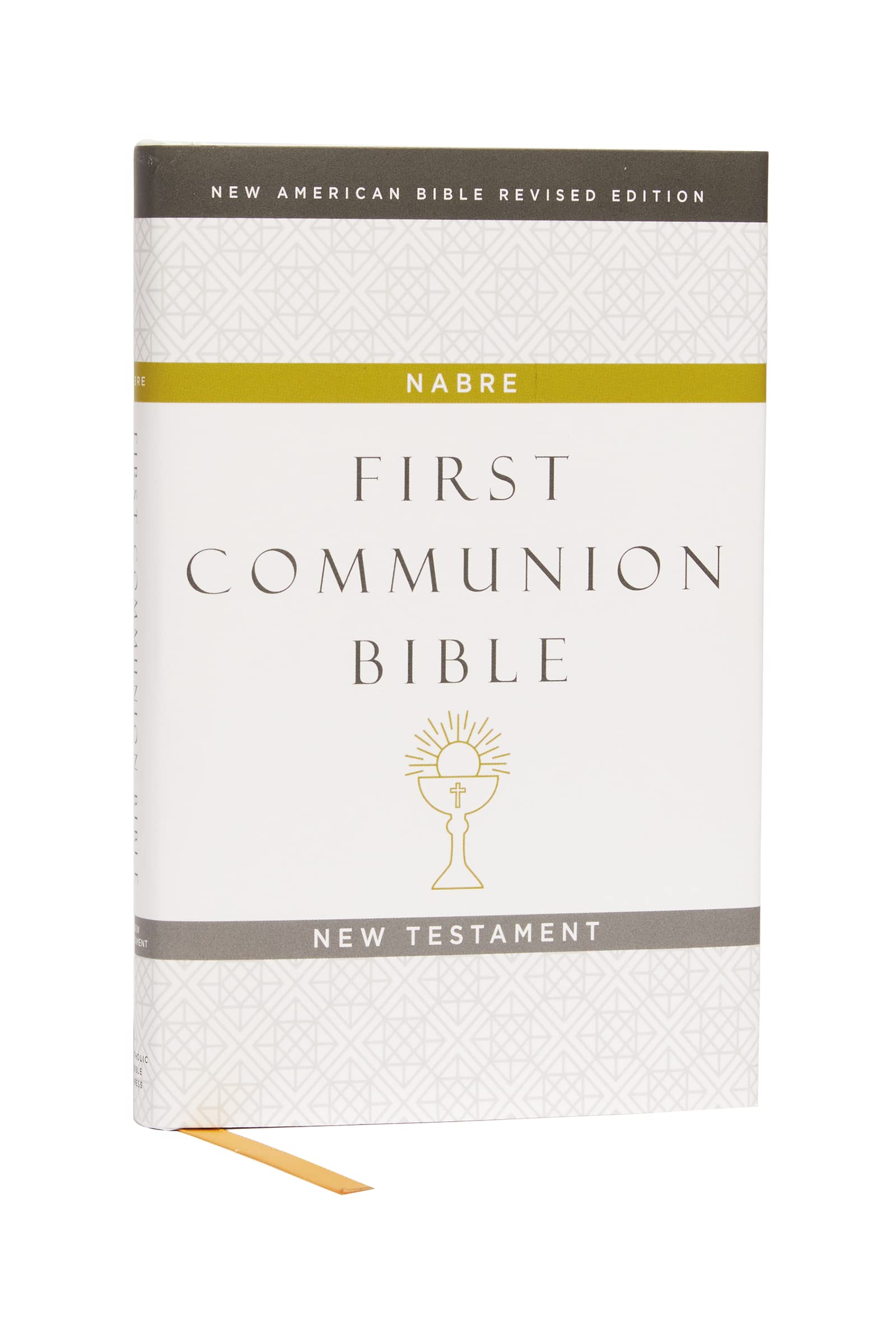 NABRE New American Bible, Revised Edition, Catholic Bible, First Communion Bible: New Testament, Hardcover, White 9780785253228