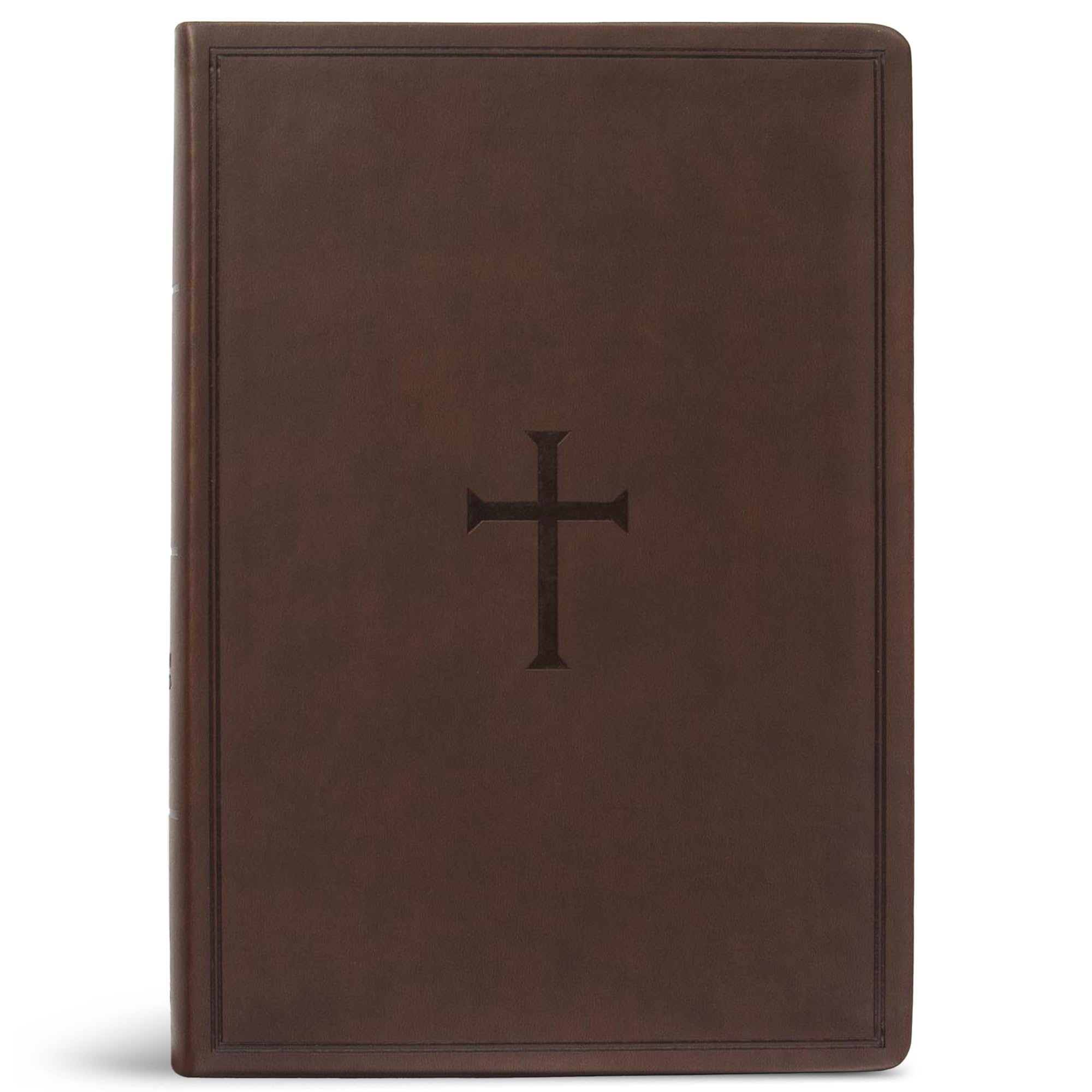 CSB Super Giant Print Reference Bible, Brown LeatherTouch, Value Edition 9781087758022
