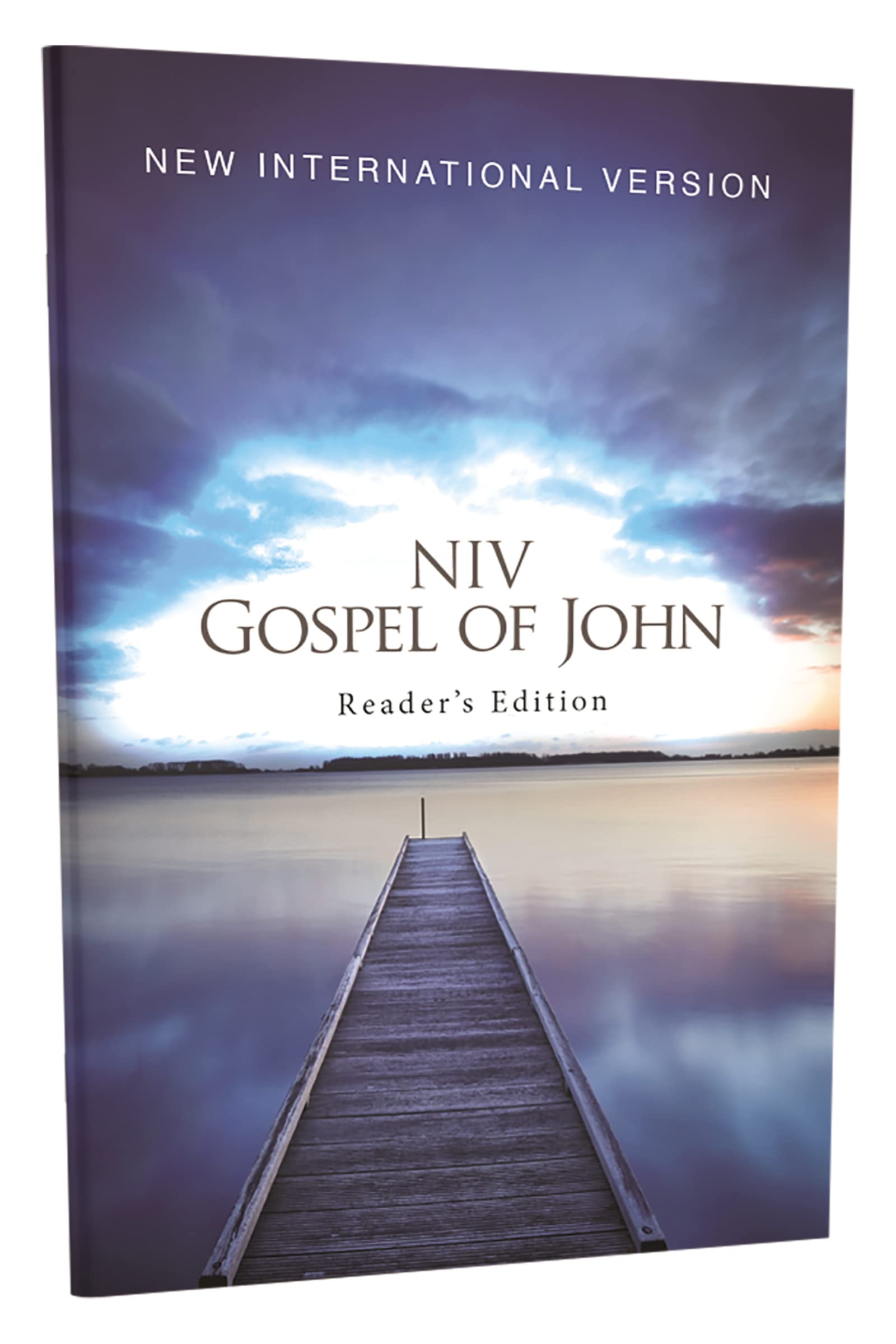 NIV Gospel of John Blue Pier Reader's Edition 9780310446507