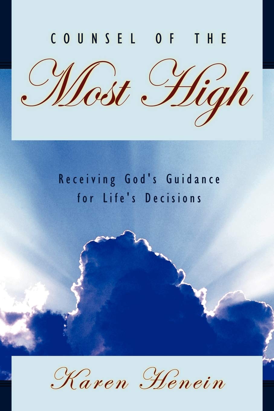 Counsel of the Most High 9781894928991