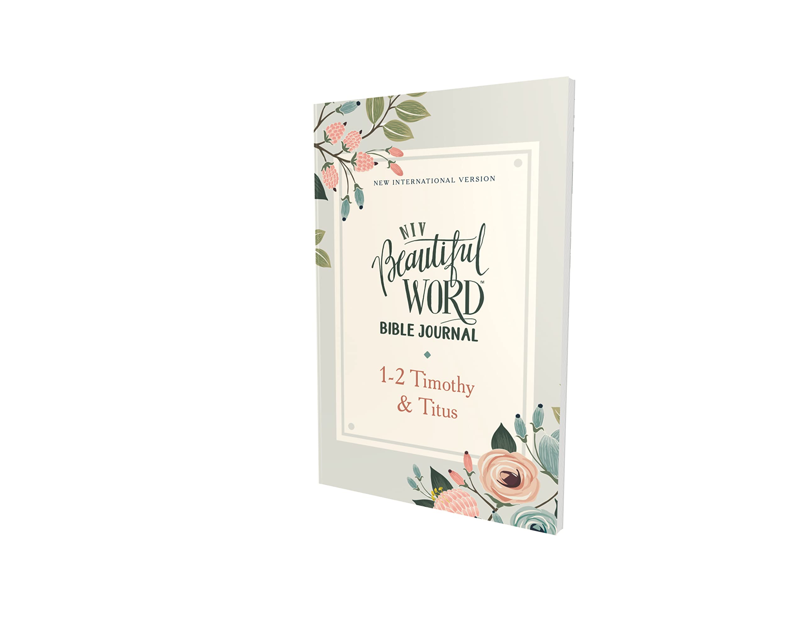 NIV Beautiful Word Bible Journal, 1-2 Timothy and Titus, Paperback, Comfort Print 9780310458029