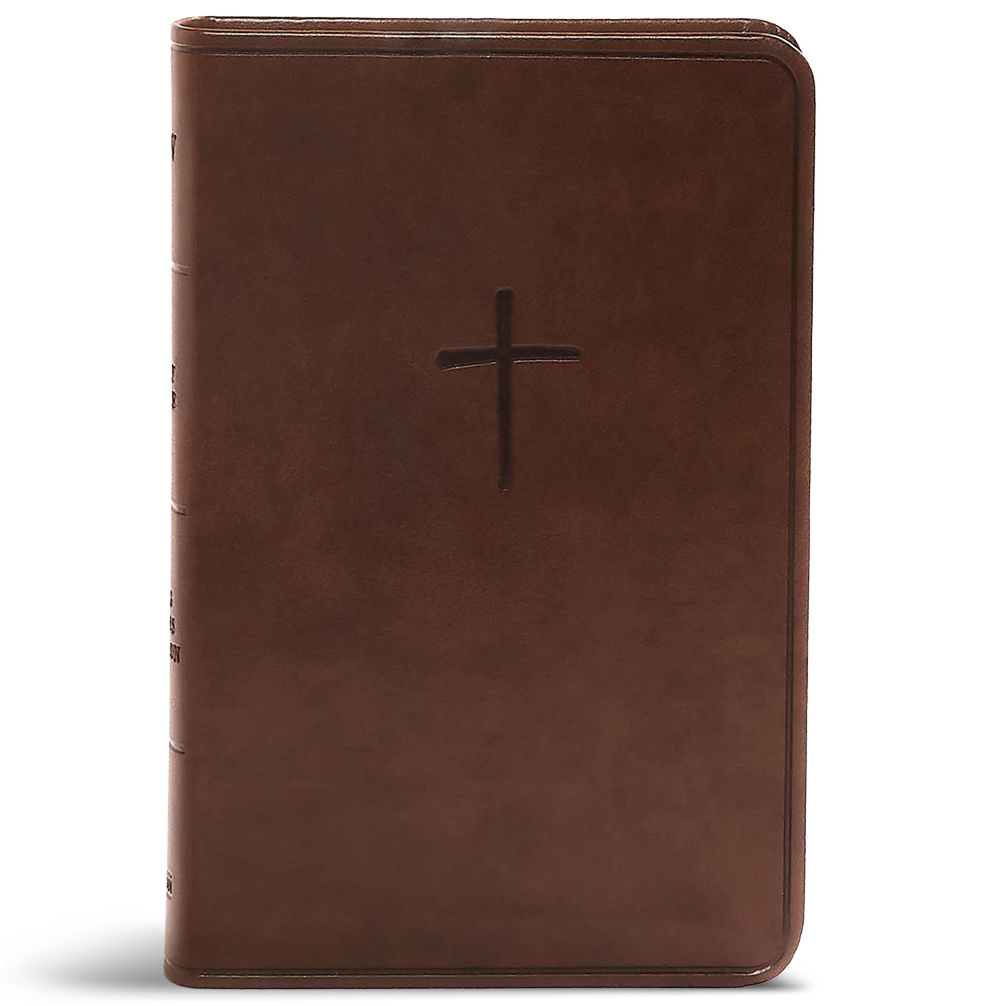 CSB Compact Bible Brown LeatherTouch Value Edition 9781535905718