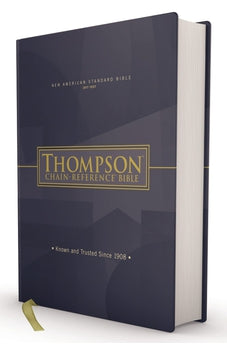 NASB Thompson Chain-Reference Bible, Hardcover, Red Letter, 1977 Text