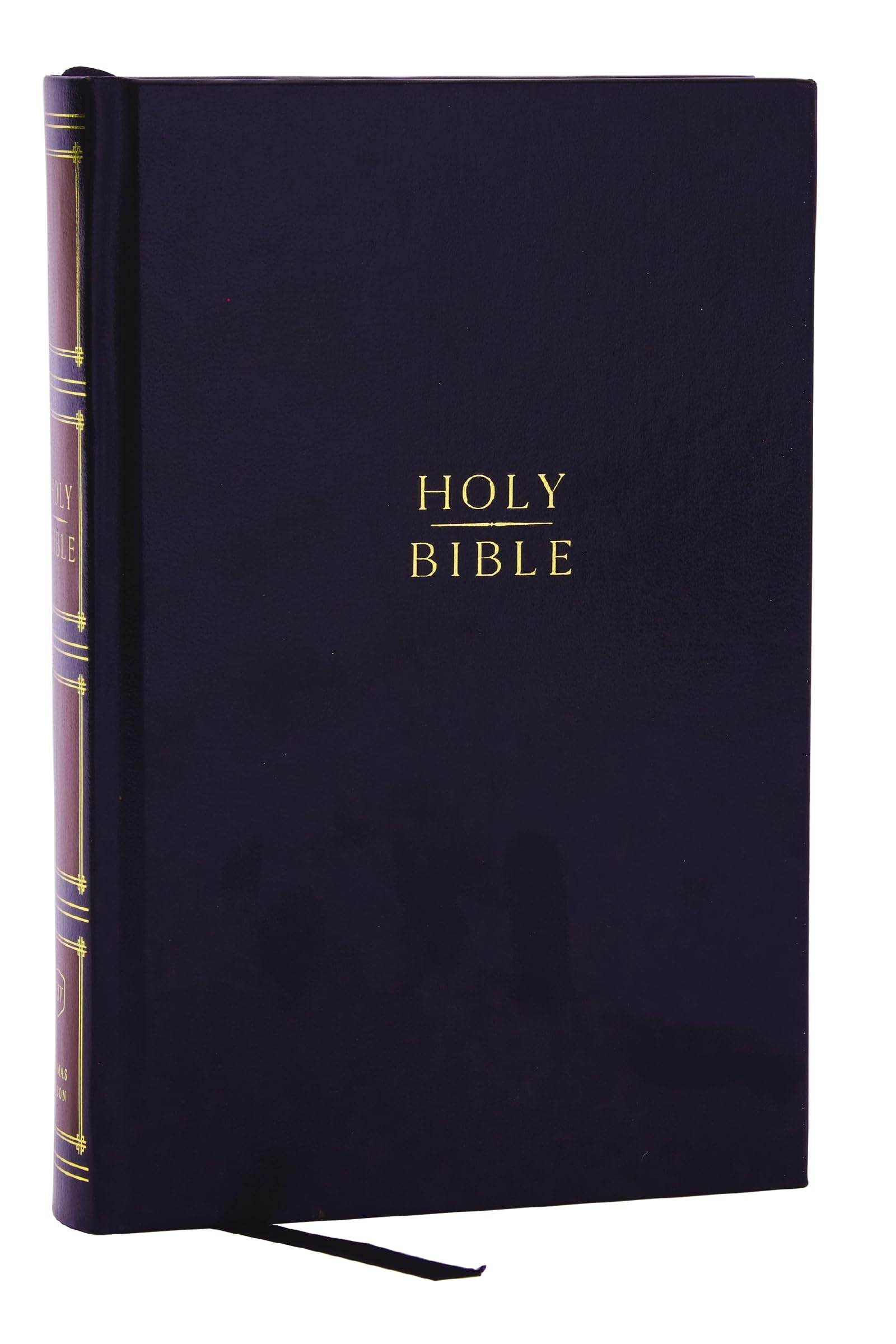 KJV Holy Bible Compact Bible with 43,000 Center-Column Cross References, Black Hardcover (Red Letter, Comfort Print) 9781400333110