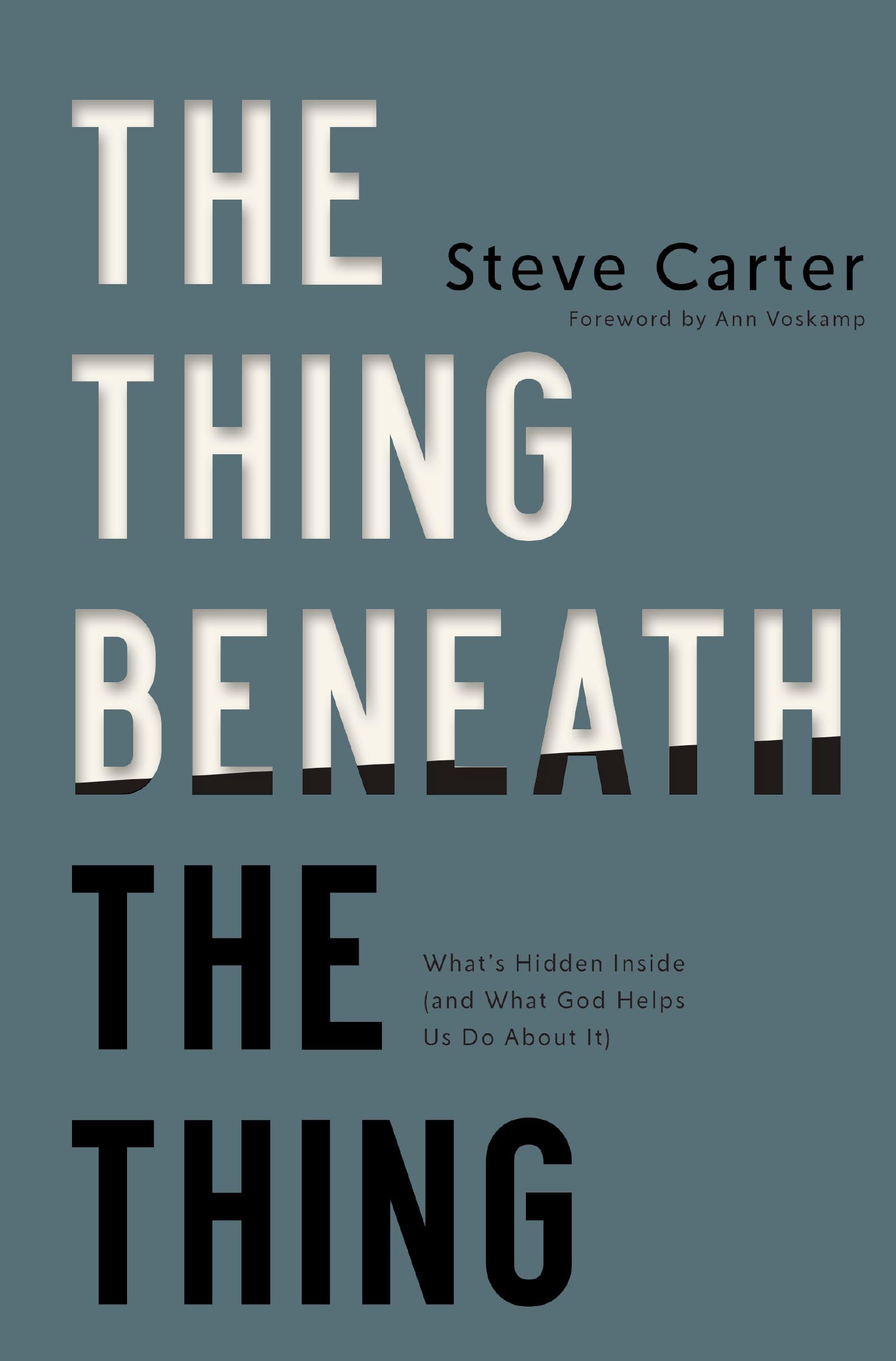 The Thing Beneath the Thing: What's Hidden Inside (and What God Helps Us Do About It) 9781400350407