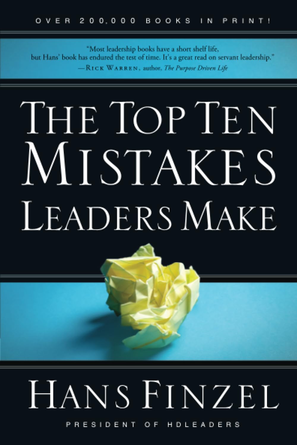 The Top Ten Mistakes Leaders Make 9780781445498