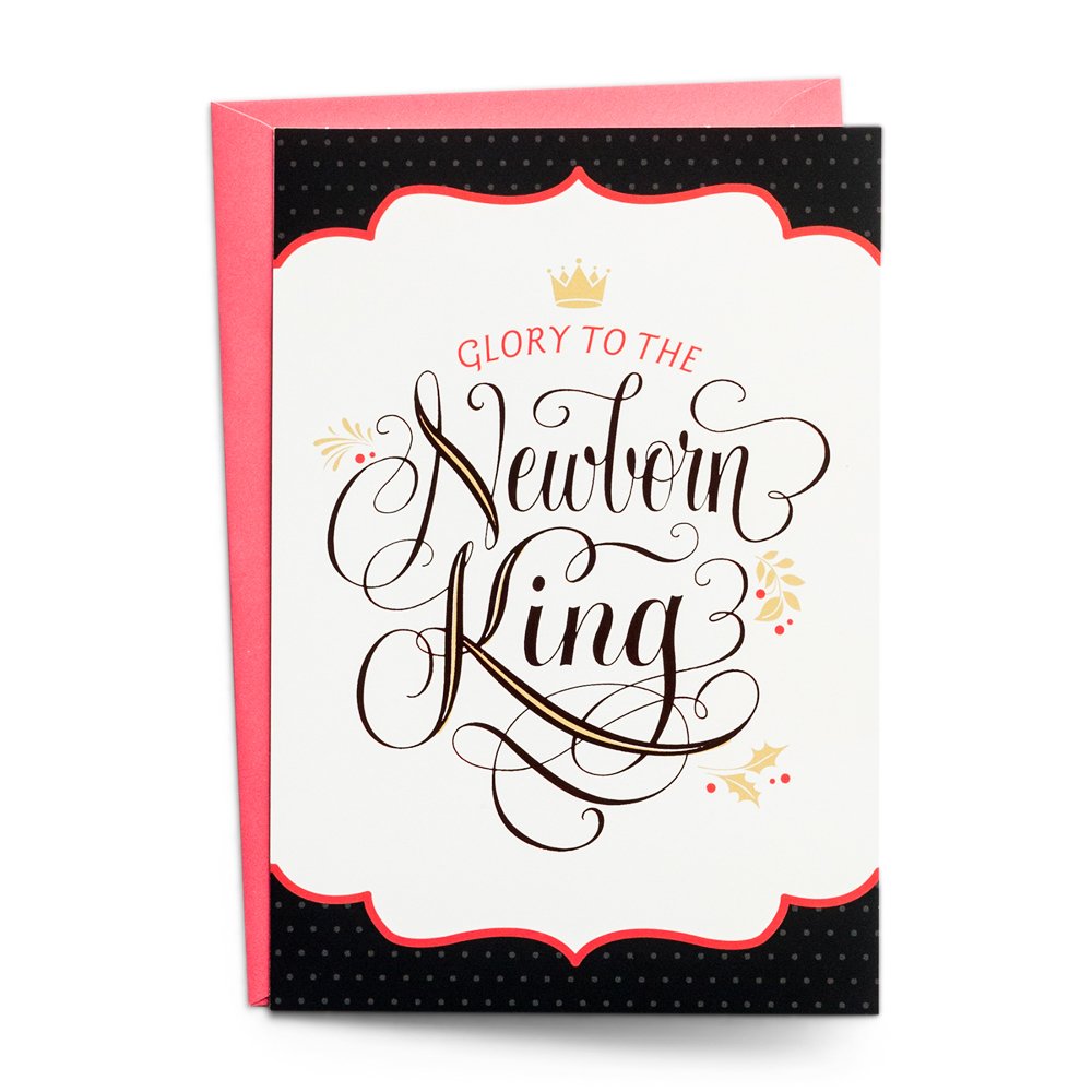 DaySpring Glory to the Newborn King - 18 Christmas Boxed Cards 81983623240