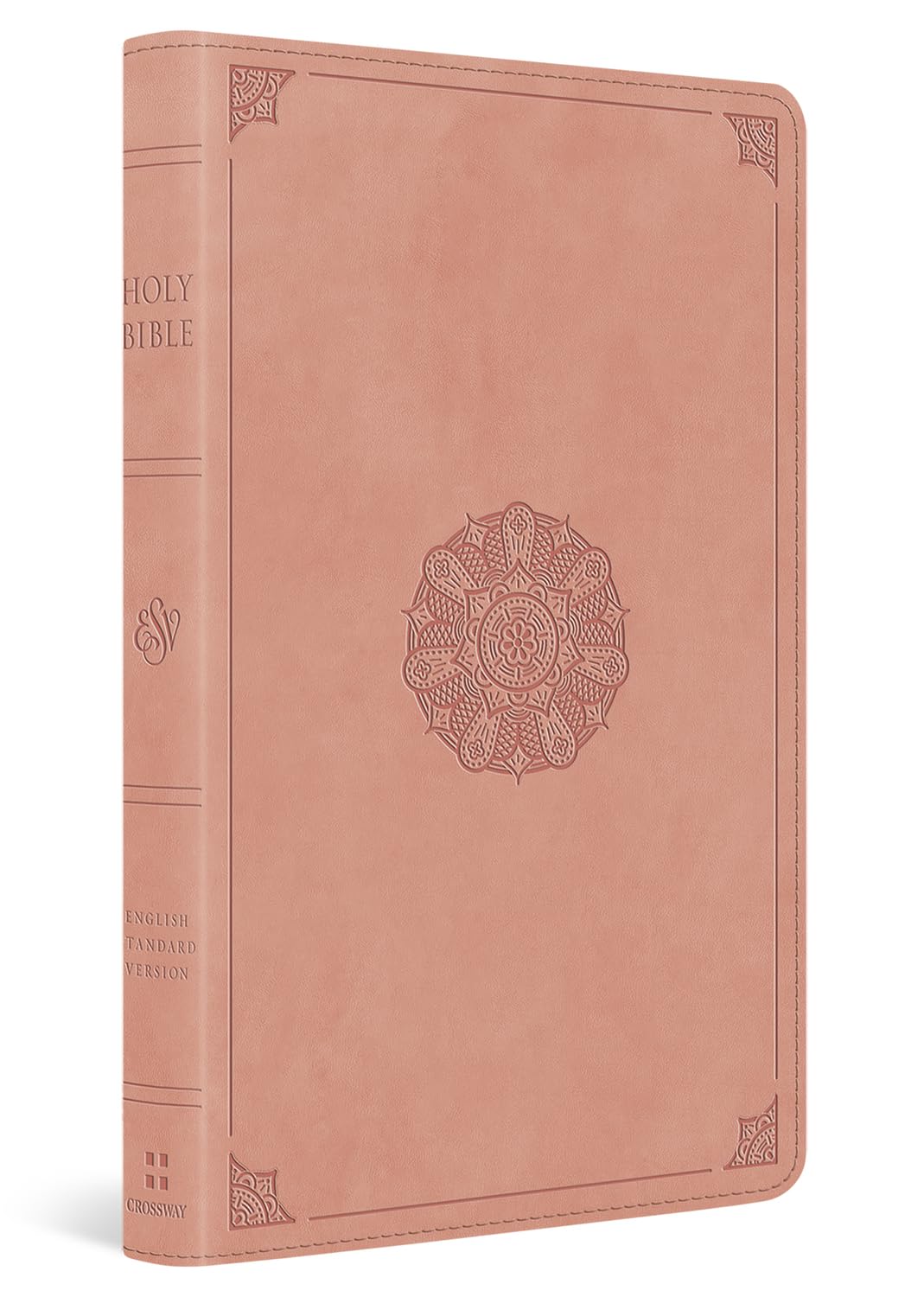 ESV Thinline Bible, Red Letter (TruTone, Pink, Emblem Design) 9798874903718
