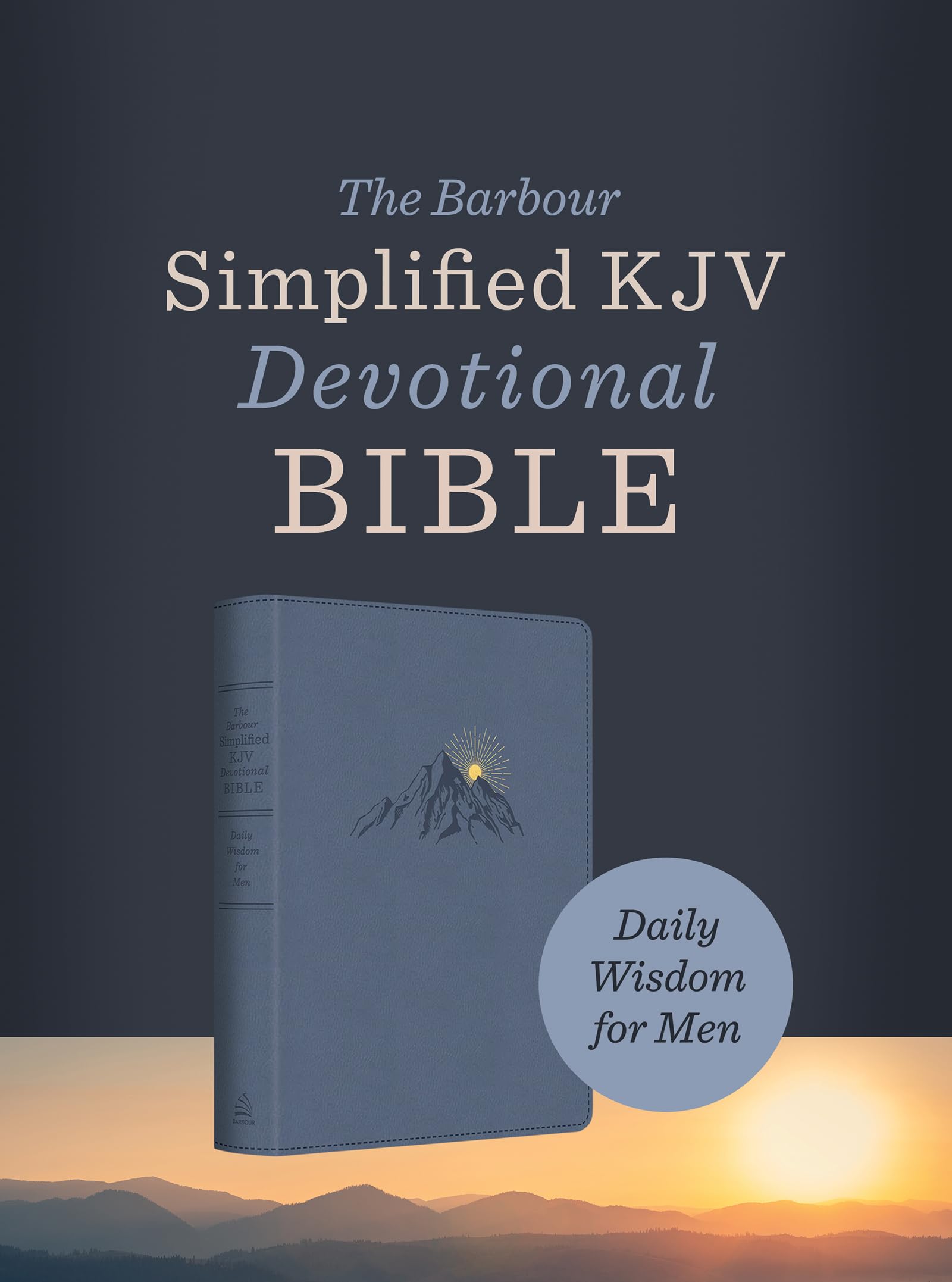 SKJV Daily Wisdom for Men Devotional Bible 9781636099170