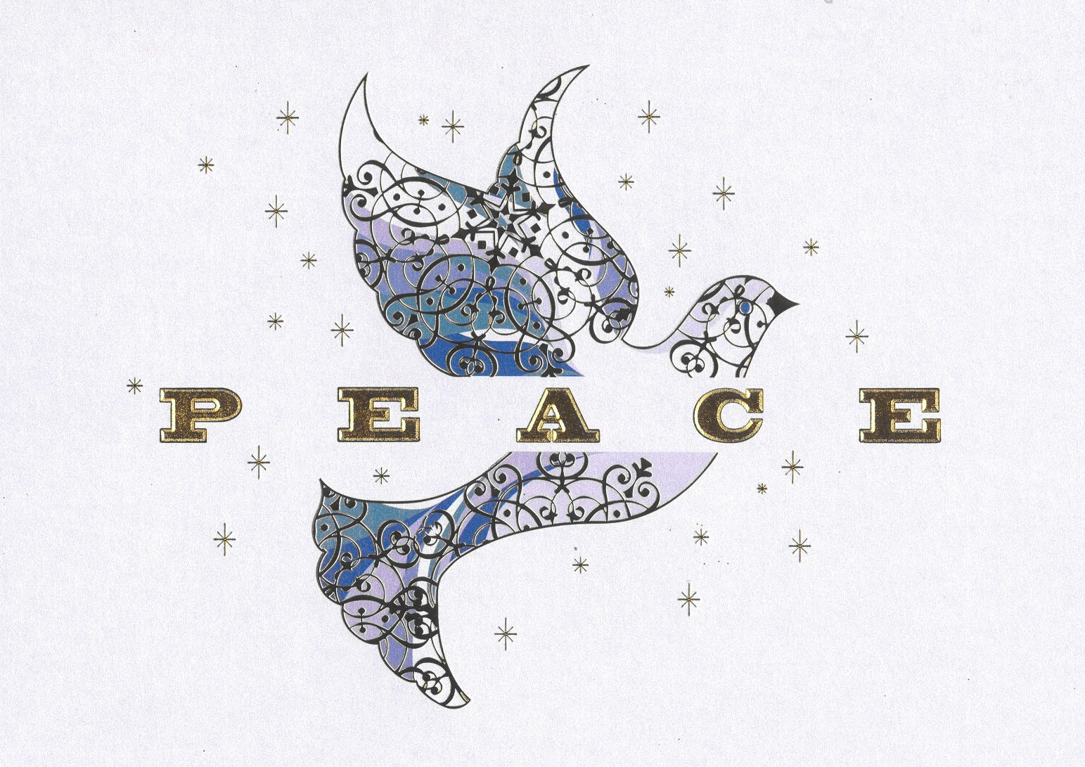 Masterpiece Studios Elegant Dove 15 Holiday Cards With Envelopes