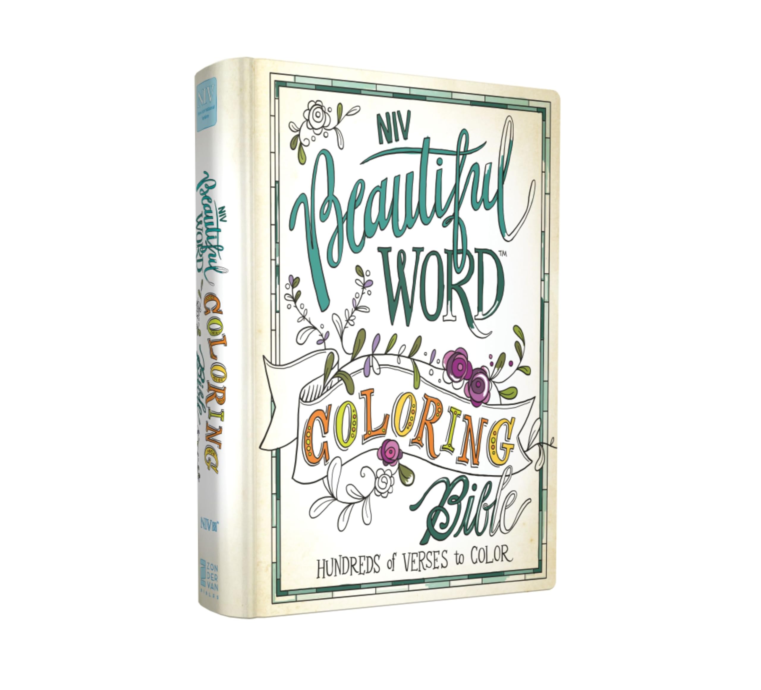 NIV Beautiful Word Coloring Bible Hardcover 9780310445579