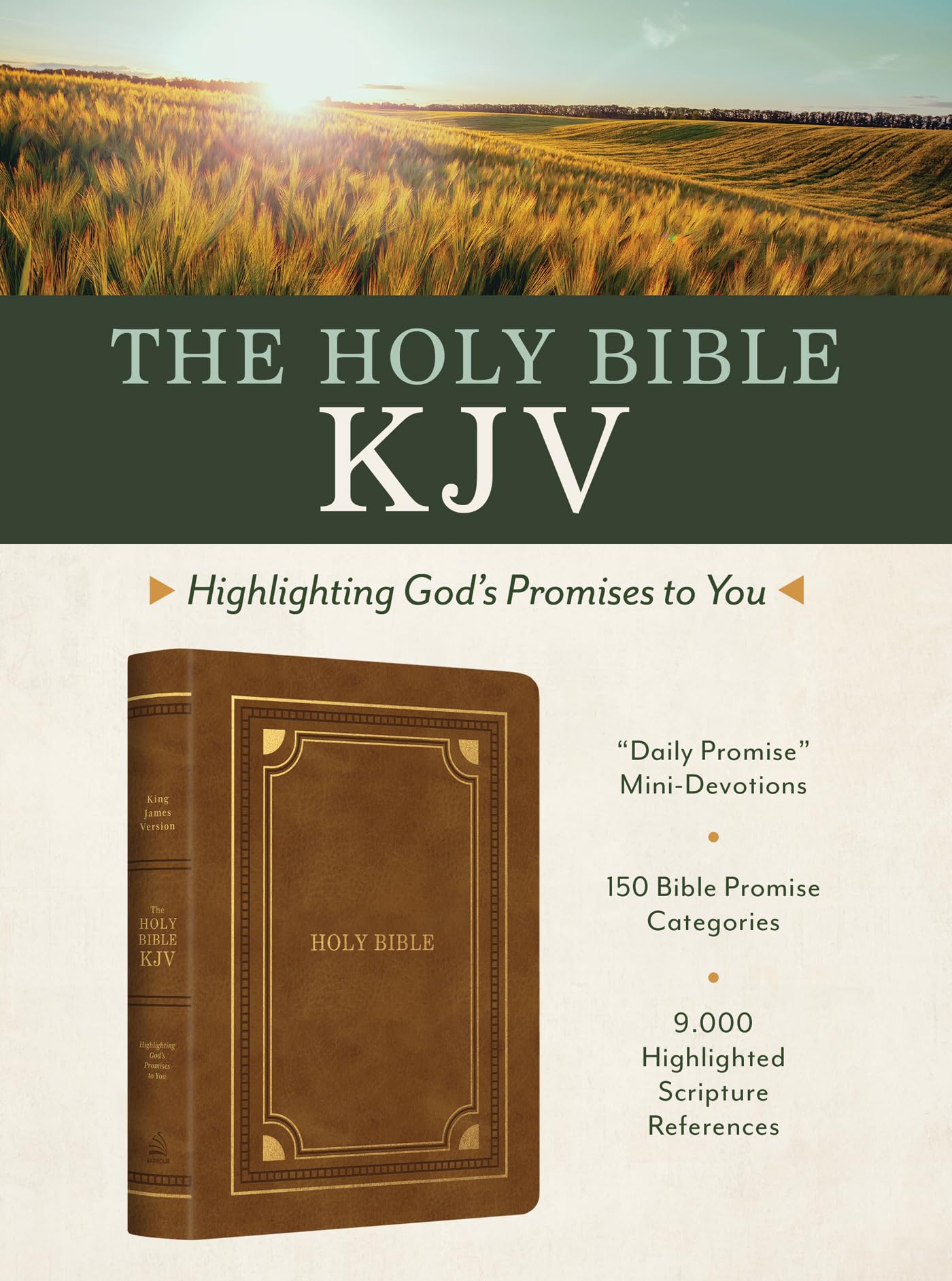 KJV Highlighting God's Promises to You - Gold & Camel 9781636097558
