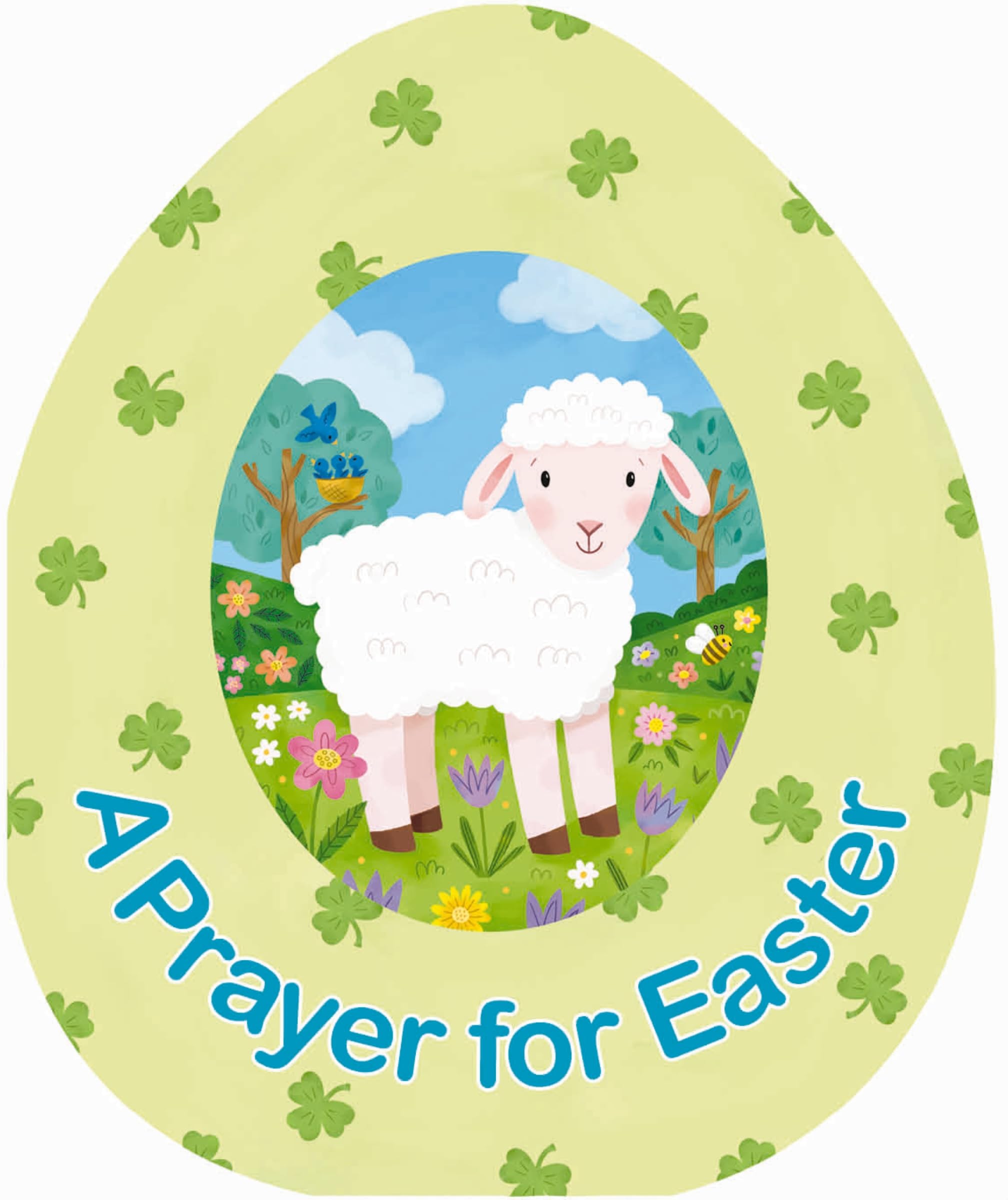 A Prayer for Easter (An Easter Egg-Shaped Board Book) 9780310770909