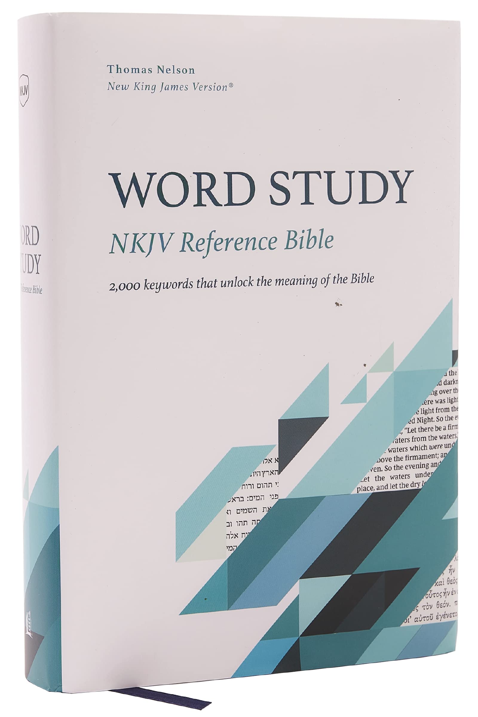 NKJV Word Study Reference Bible, Hardcover, Red Letter, Thumb Indexed, Comfort Print 9780785292814