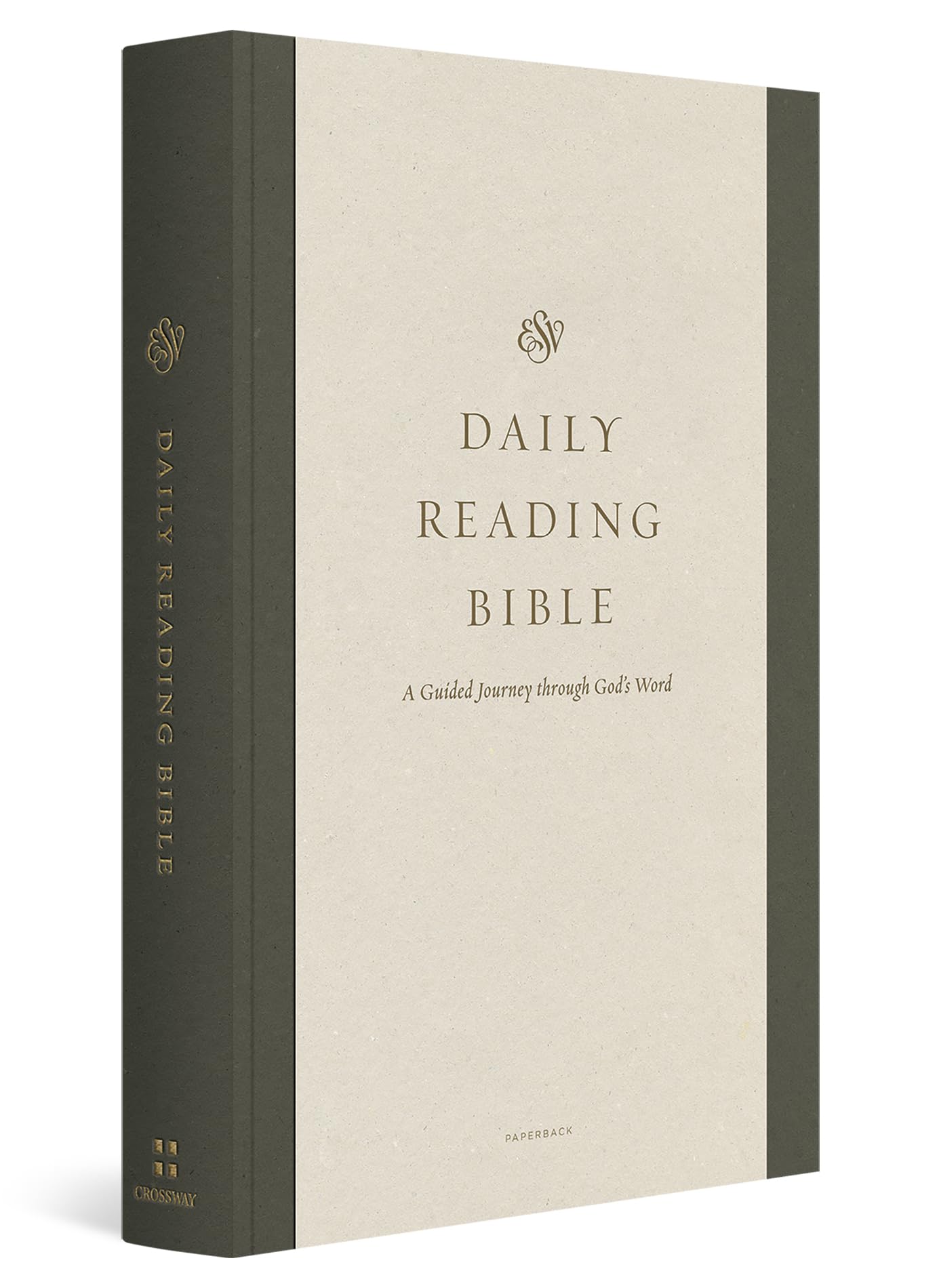 ESV Daily Reading Bible: A Guided Journey through God's Word (Paperback) 9781433575907