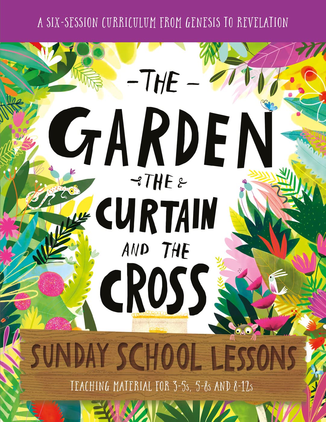 The Garden, the Curtain and the Cross Sunday School Lessons: A Six-Session Curriculum from Genesis to Revelation (Bible overview with plans and ... holiday club, (Tales That Tell the Truth) 9781784987169