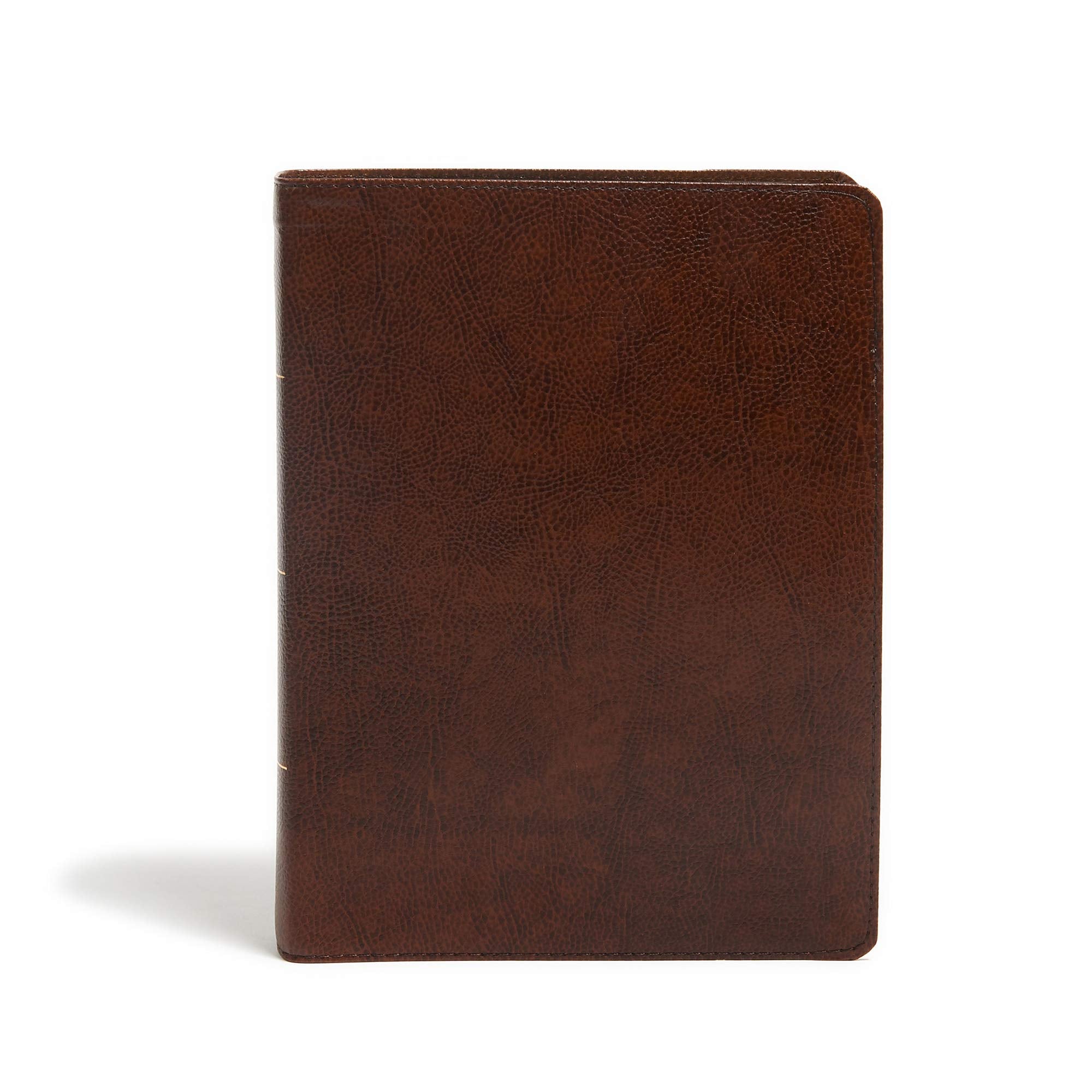 KJV Holman Study Bible Full-Color Brown Bonded Leather Indexed 9781087722009